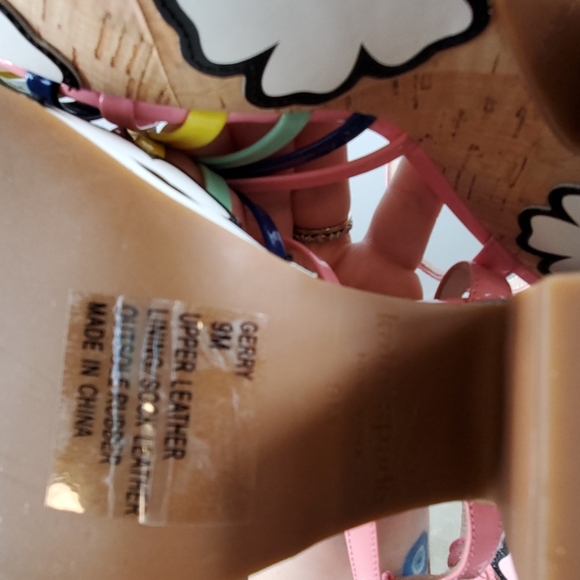 Kate Spade Gerry Platform Sandals 9 - Picture 6 of 6